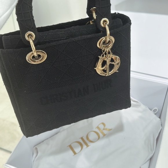 medium Lady D-Lite bag black - Picture 6 of 11